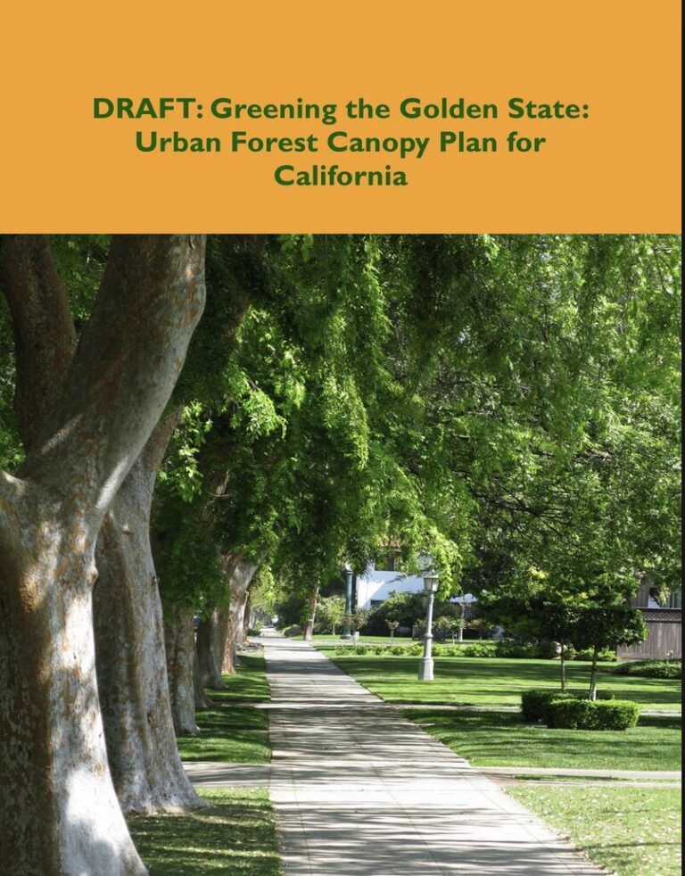 Action Alert: California’s Urban Forest Plan